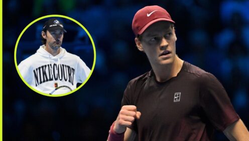 Juan Carlos Ferrero and Jannik Sinner