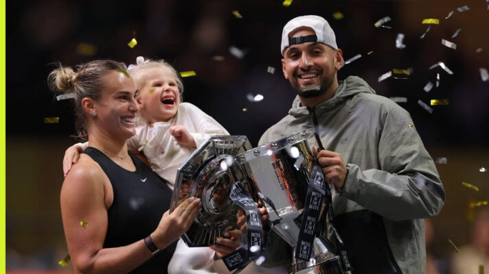 Aryna Sabalenka and Nick Kyrgios