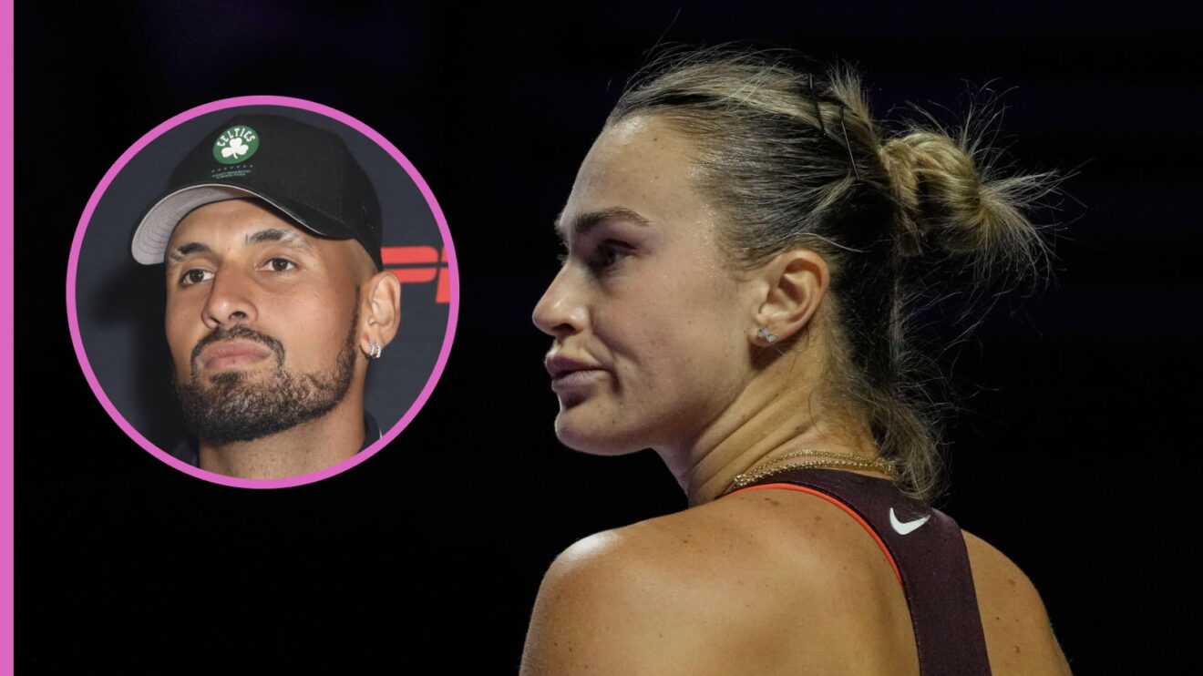Aryna Sabalenka and Nick Kyrgios