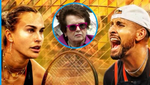 Aryna Sabalenka, Nick Kyrgios and Billie Jean King