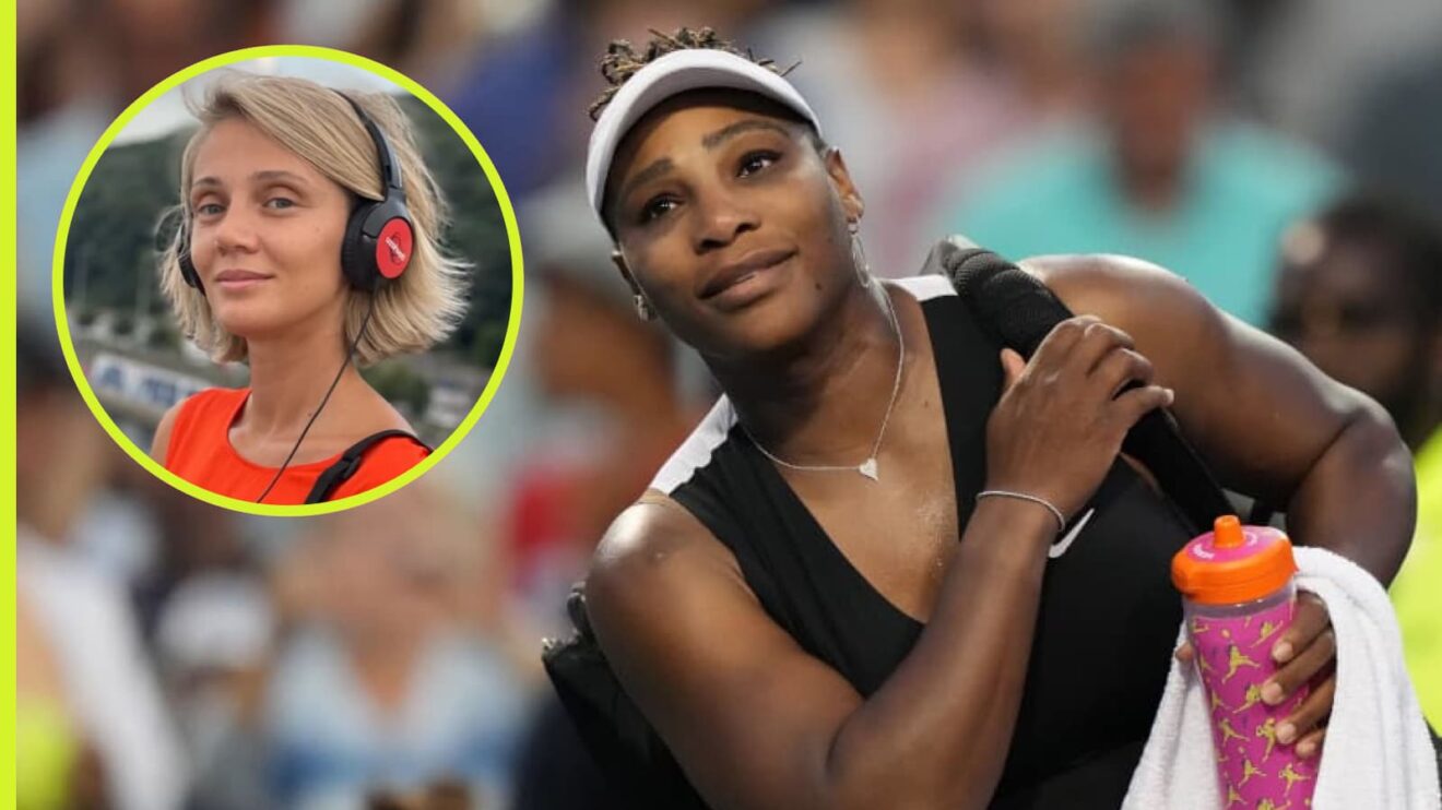 Serena Williams and Anna Chakvetadze