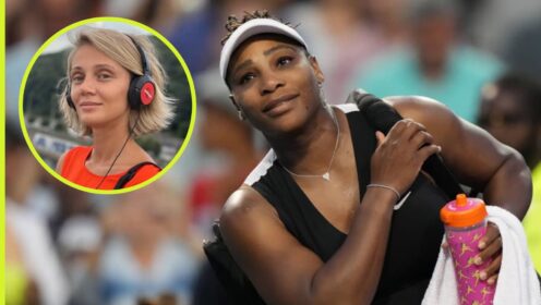 Serena Williams and Anna Chakvetadze