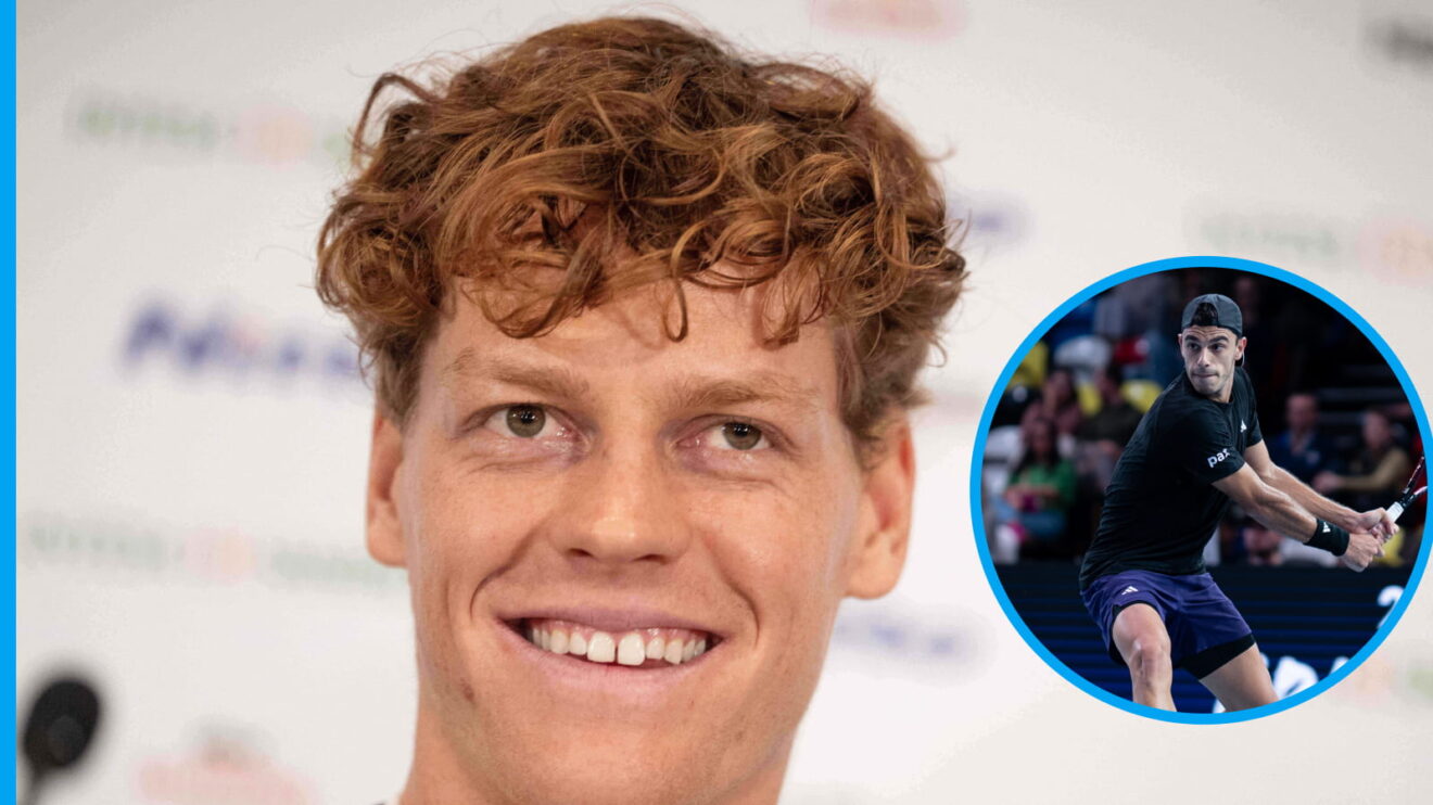 Jannik Sinner and Francisco Cerundolo