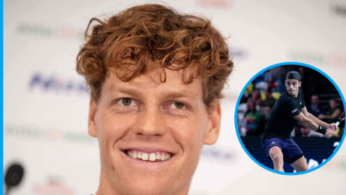 Jannik Sinner and Francisco Cerundolo