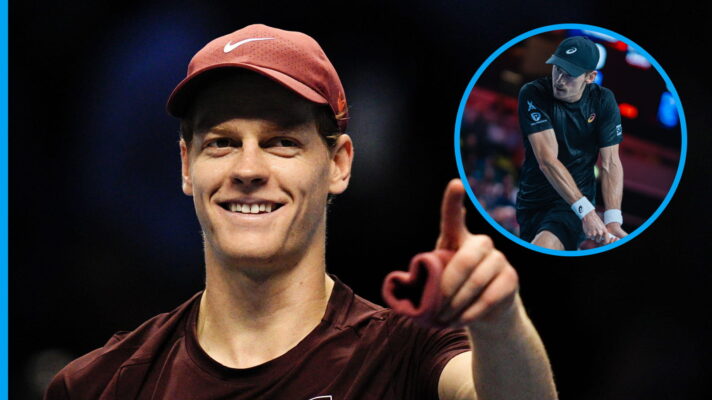 Jannik Sinner and Alex de Minaur