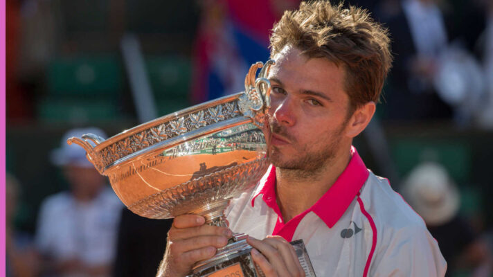 Pictured: Stan Wawrinka with French Open trophy in 2015