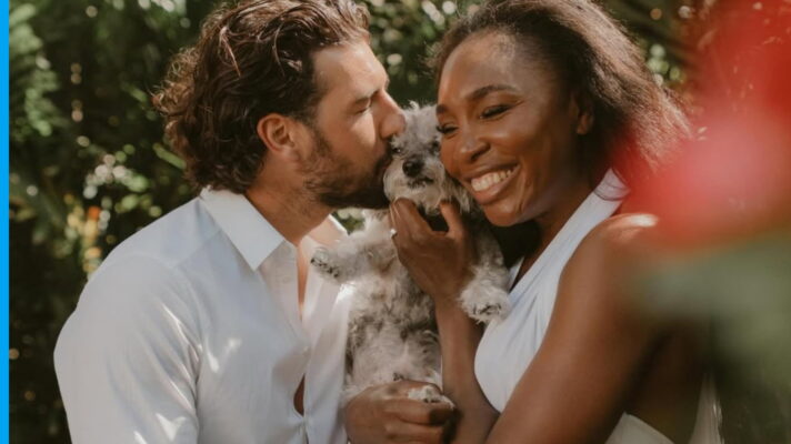 Pictured: Venus Williams and Andrea Preti.