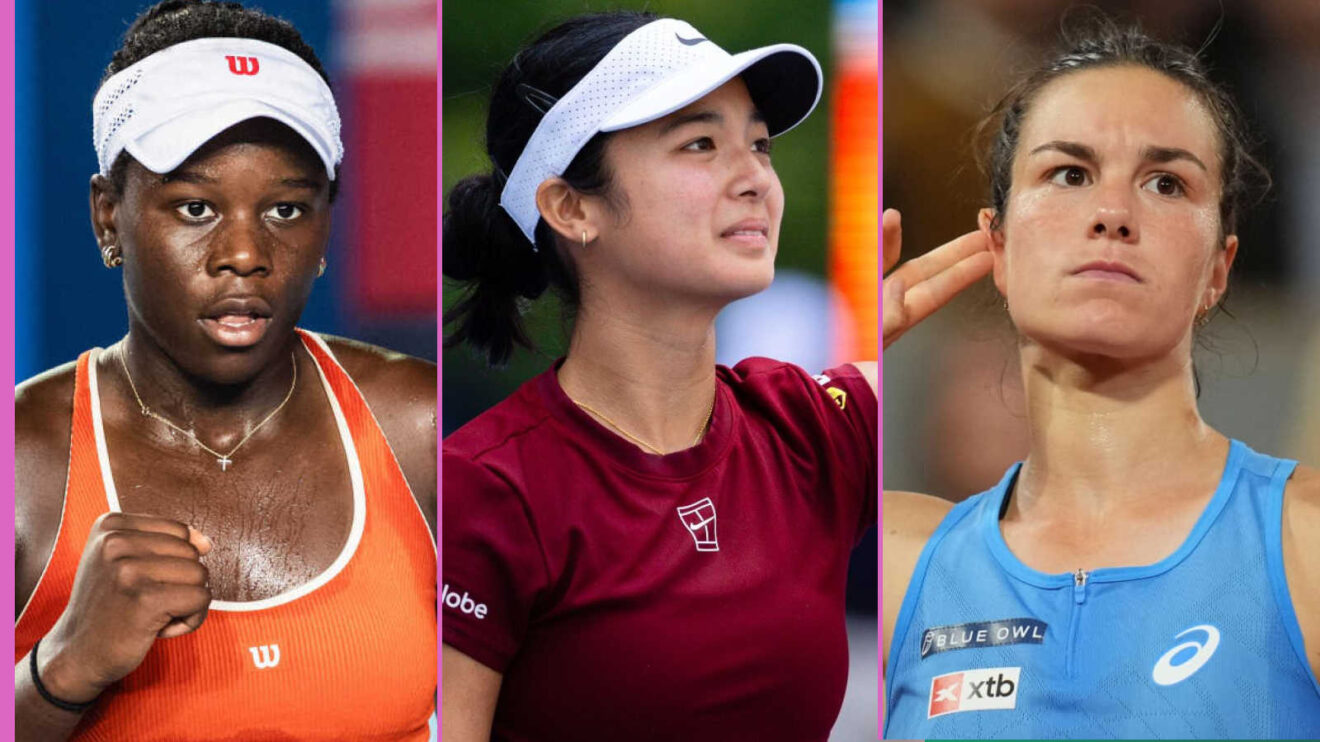 Pictured: Victoria Mboko, Alex Eala and Lois Boisson