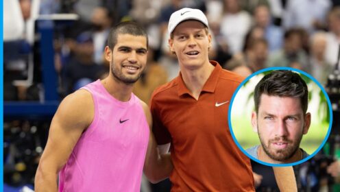 Carlos Alcaraz, Jannik Sinner, Cameron Norrie