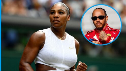 Serena Williams and Lewis Hamilton