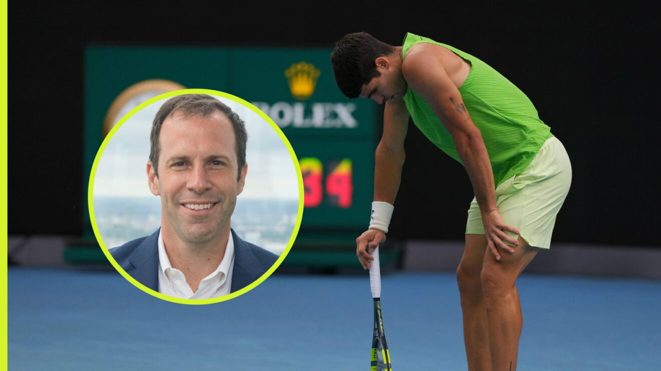 Carlos Alcaraz and Greg Rusedski