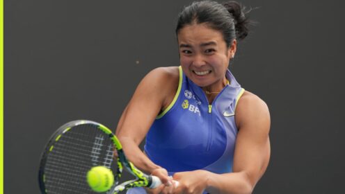 Alex Eala at the Australian Open