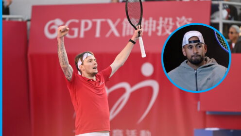 Alexander Bublik and Nick Kyrgios