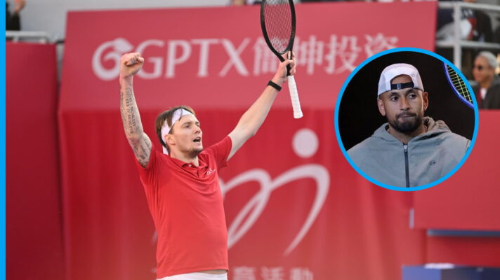 Alexander Bublik and Nick Kyrgios