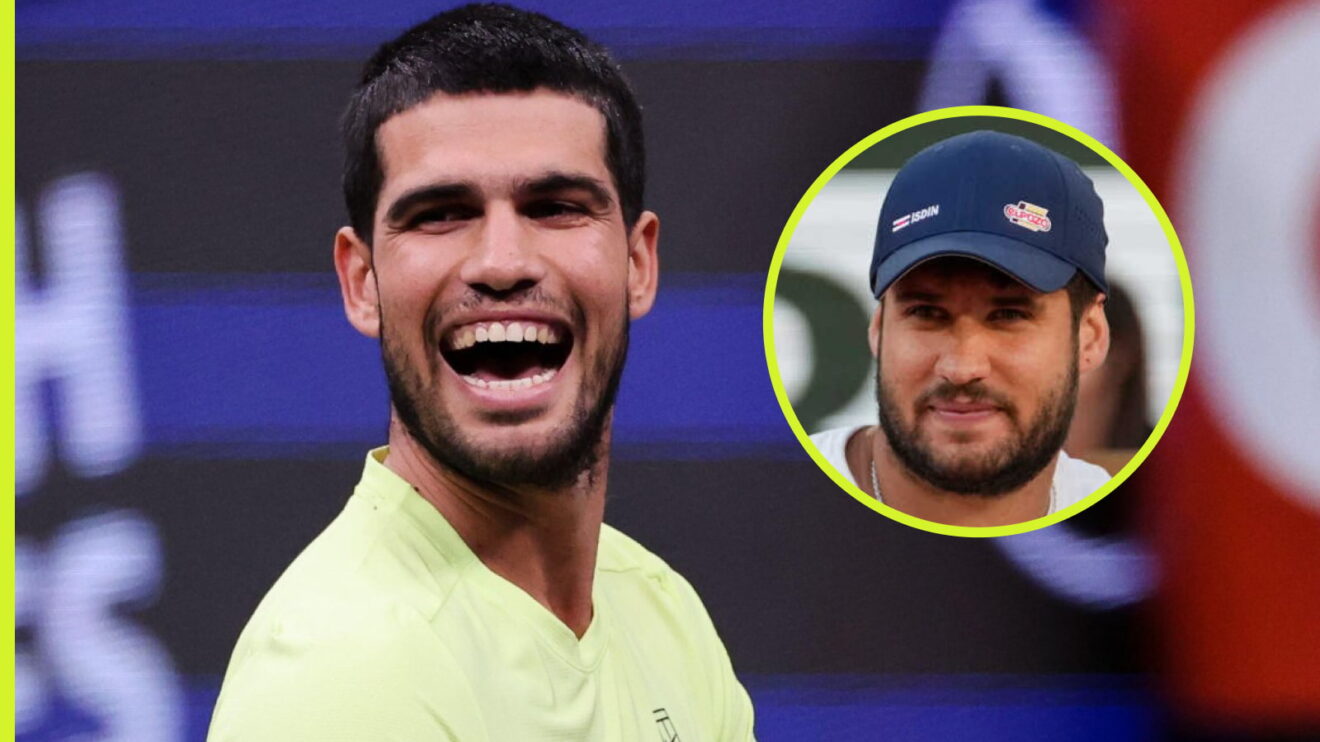 Pictured: Carlos and Alvaro Alcaraz.