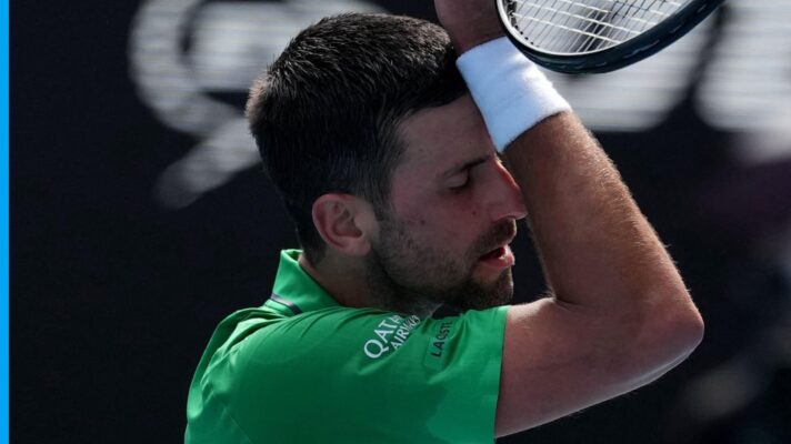 Novak Djokovic at the Australian Open