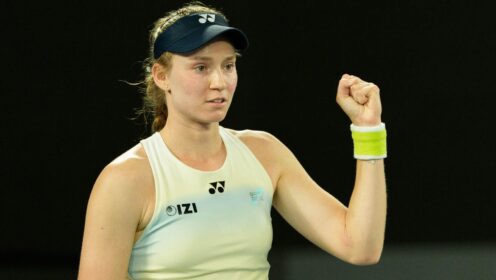 Elena Rybakina at the Australian Open