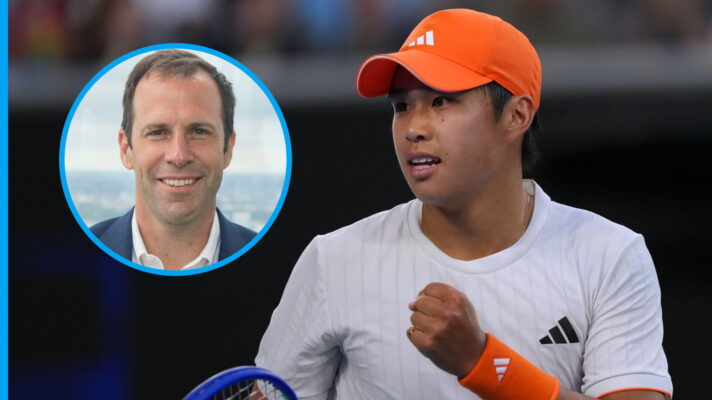 Learner Tien and Greg Rusedski