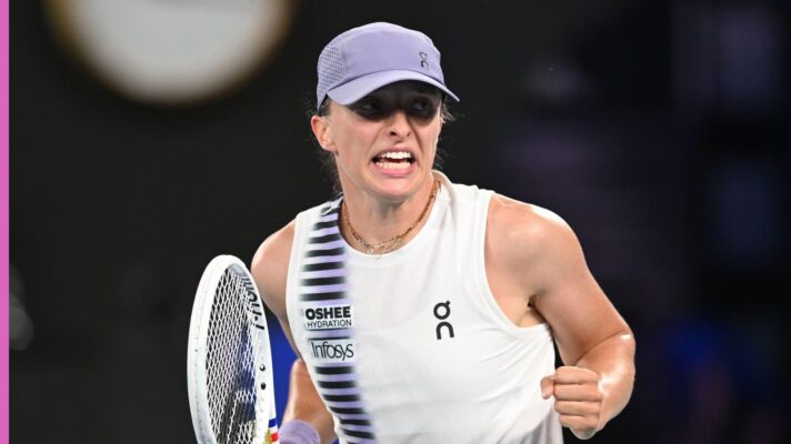 Iga Swiatek at the Australian Open