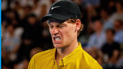 Jannik Sinner at the Australian Open