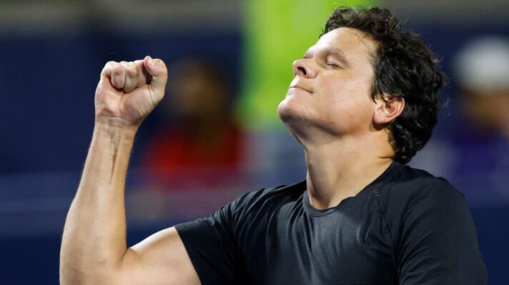 Milos Raonic delighted