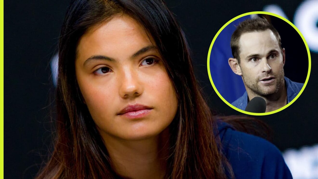 Emma Raducanu and Andy Roddick