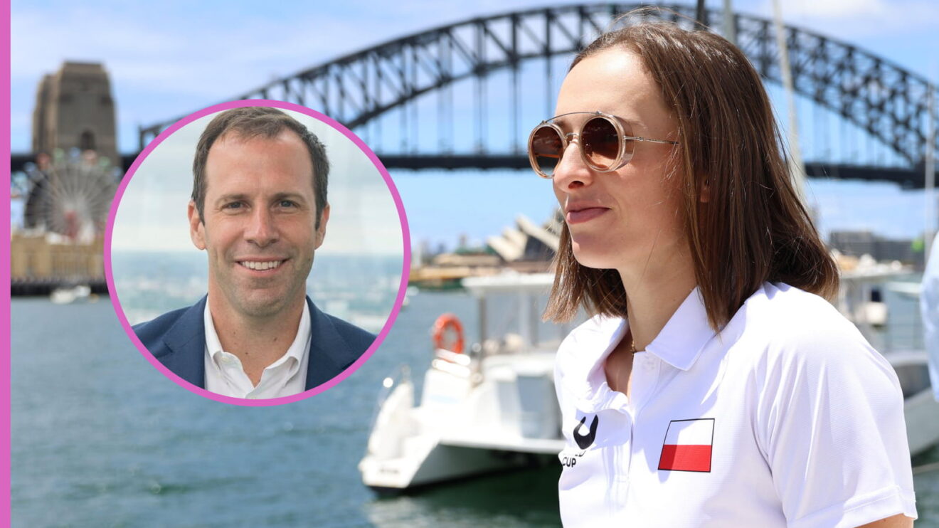 Greg Rusedski and Iga Swiatek