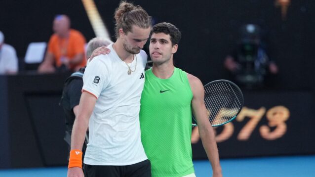 Carlos Alcaraz and Alexander Zverev