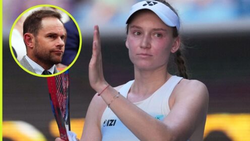 Elena Rybakina and Andy Roddick