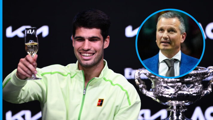 Carlos Alcaraz and Richard Krajicek