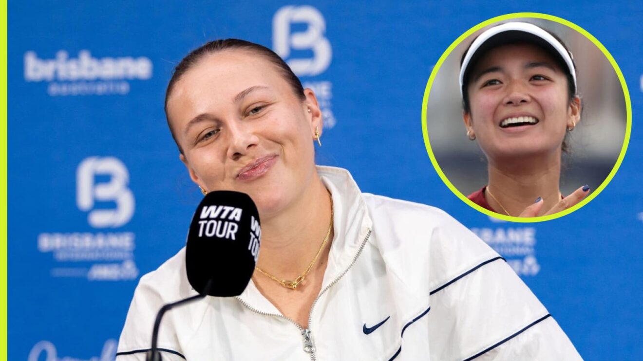 Amanda Anisimova and Alex Eala