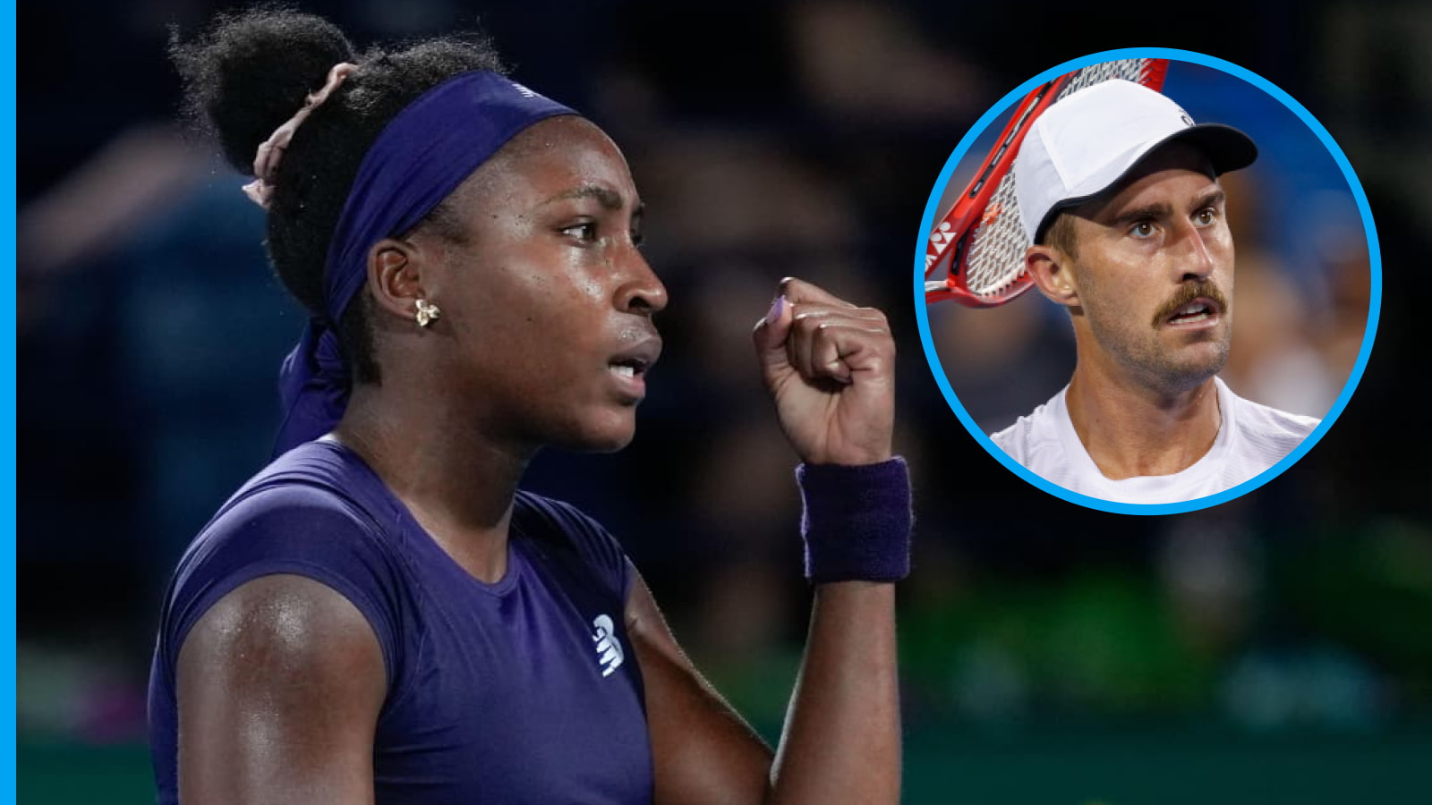 Coco Gauff’s Dubai comment to coach ‘not what you want to be saying mid-match’
