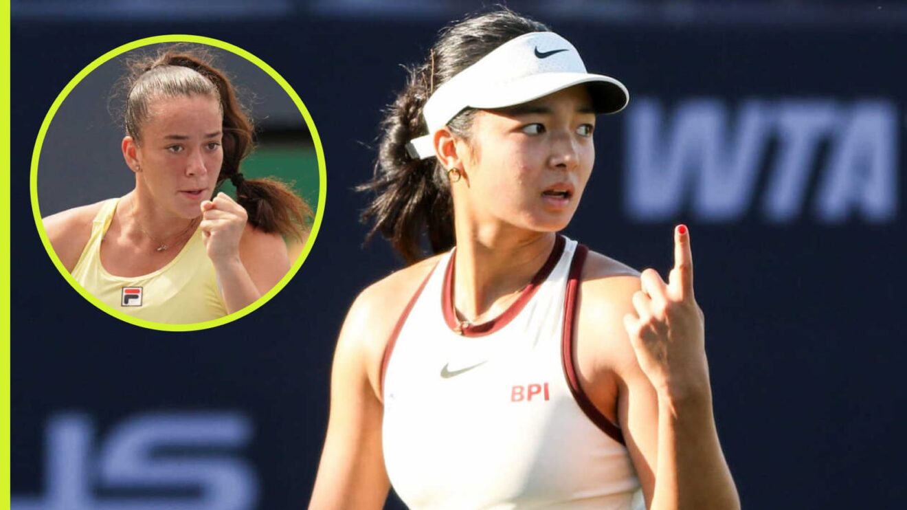 Alex Eala and Tereza Valentova