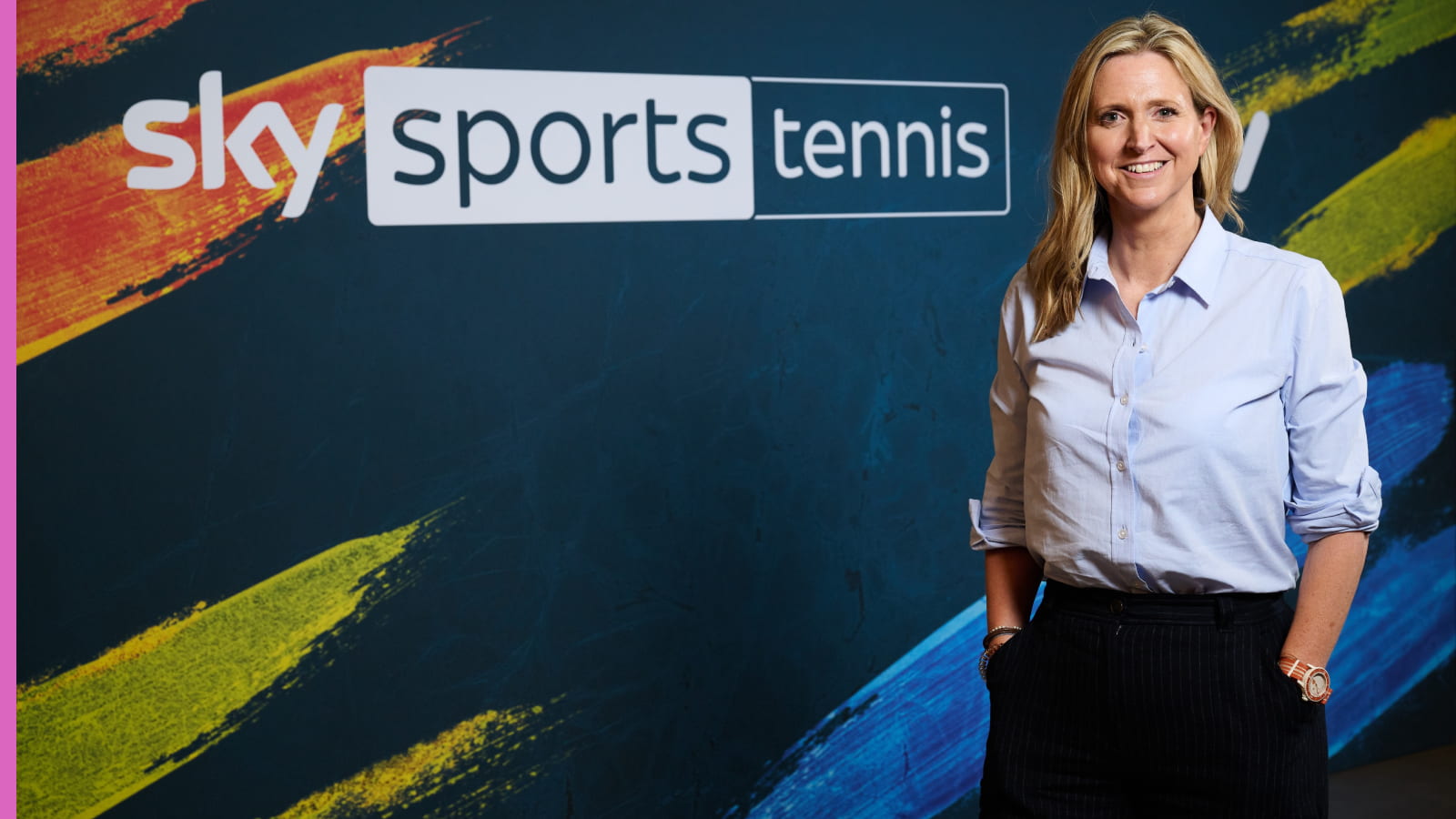 Sky Sports Tennis host Gigi Salmon