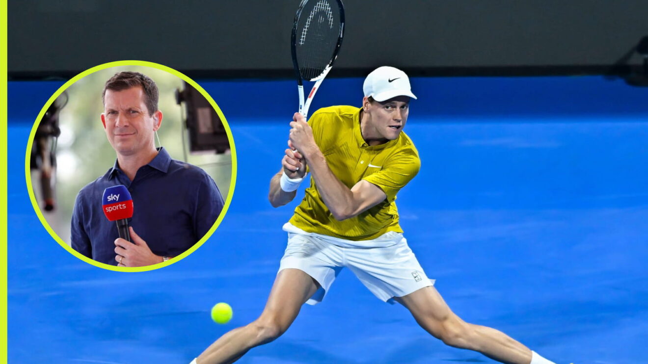 Tim Henman and Jannik Sinner