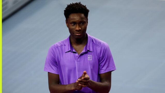 Moise Kouame in action