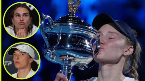 Elena Rybakina, Aryna Sabalenka and Iga Swiatek