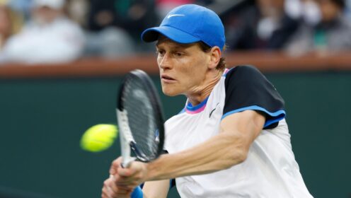 Jannik Sinner at Indian Wells