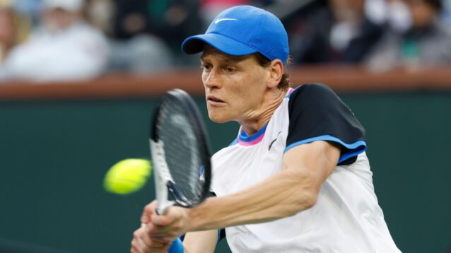 Jannik Sinner at Indian Wells
