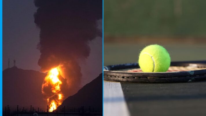 The ATP Tour cancelled tournaments in Fujairah, United Arab Emirates after an explosion