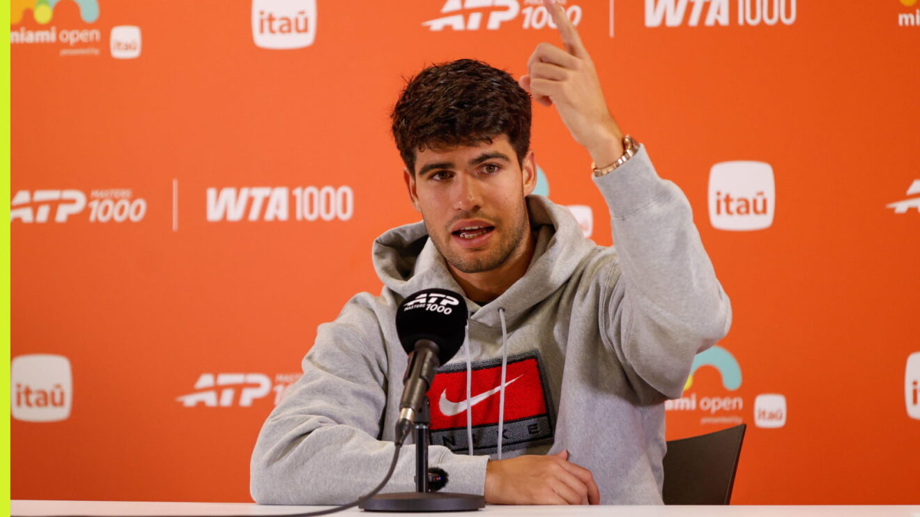 Carlos Alcaraz at the Miami Open