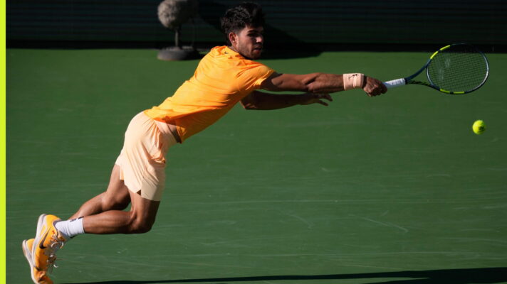 Carlos Alcaraz at the Indian Wells Masters