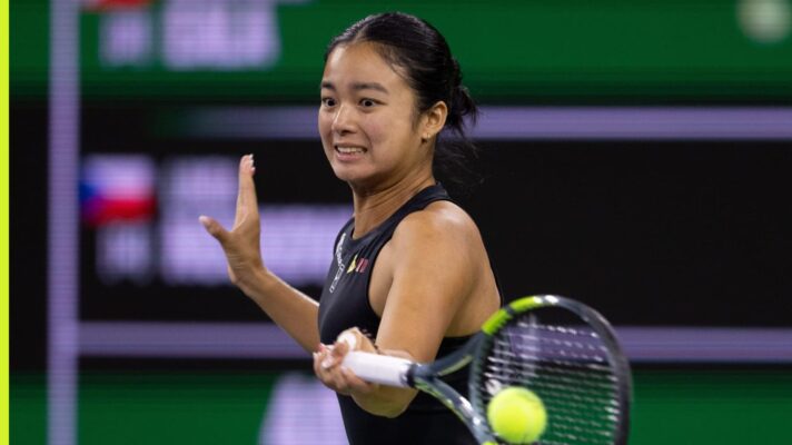 Alex Eala in Indian Wells