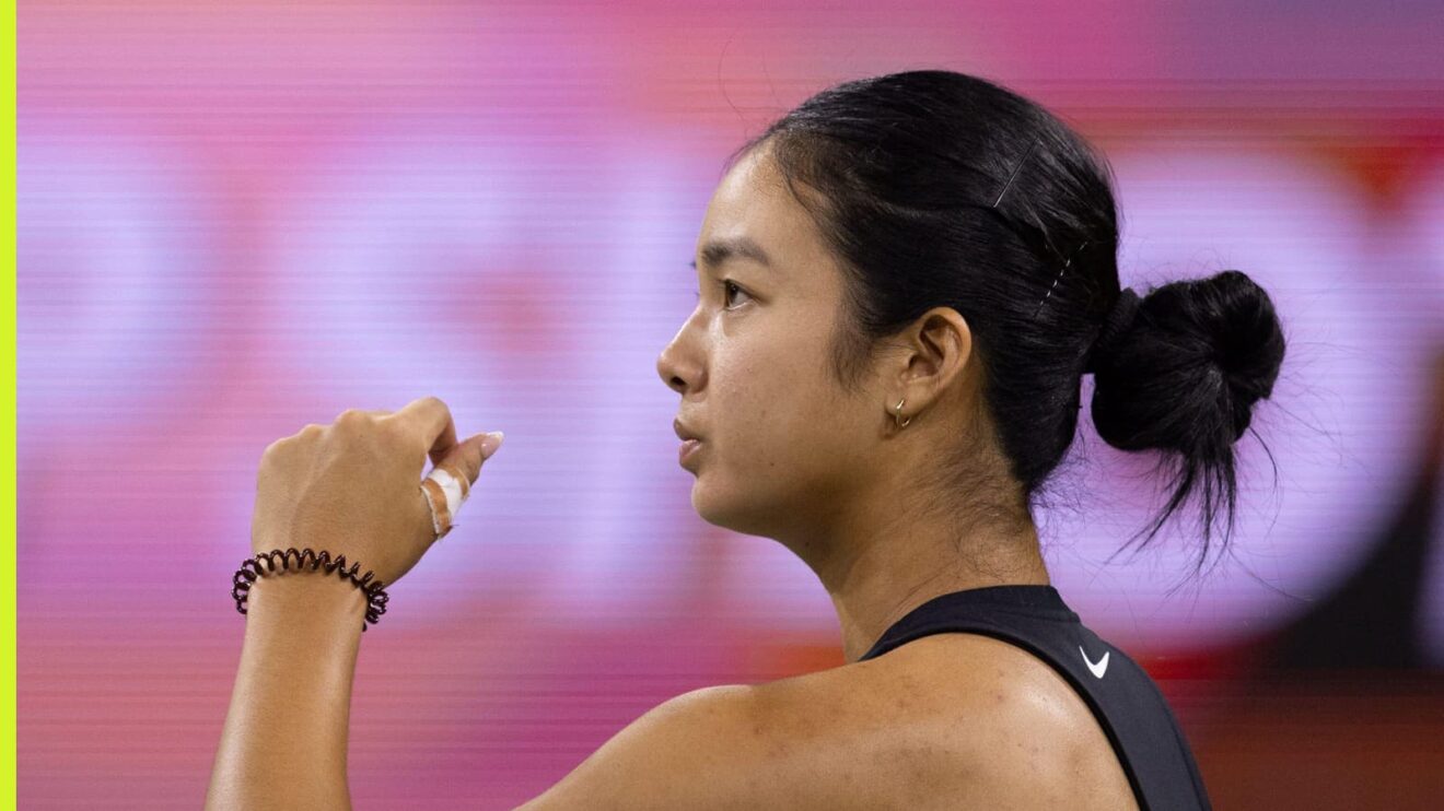 Alex Eala in Indian Wells