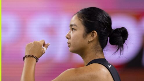 Alex Eala in Indian Wells