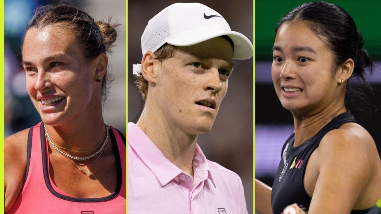 Aryna Sabalenka, Jannik Sinner and Alex Eala