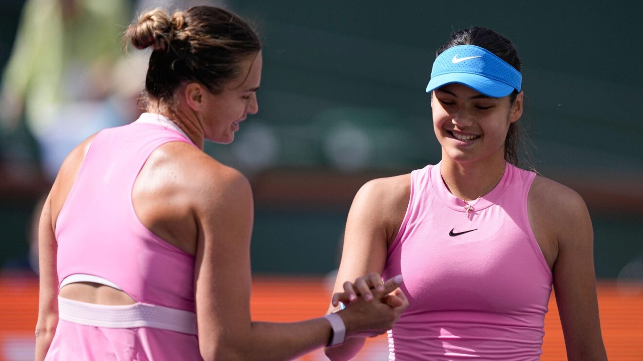 Aryna Sabalenka and Emma Raducanu