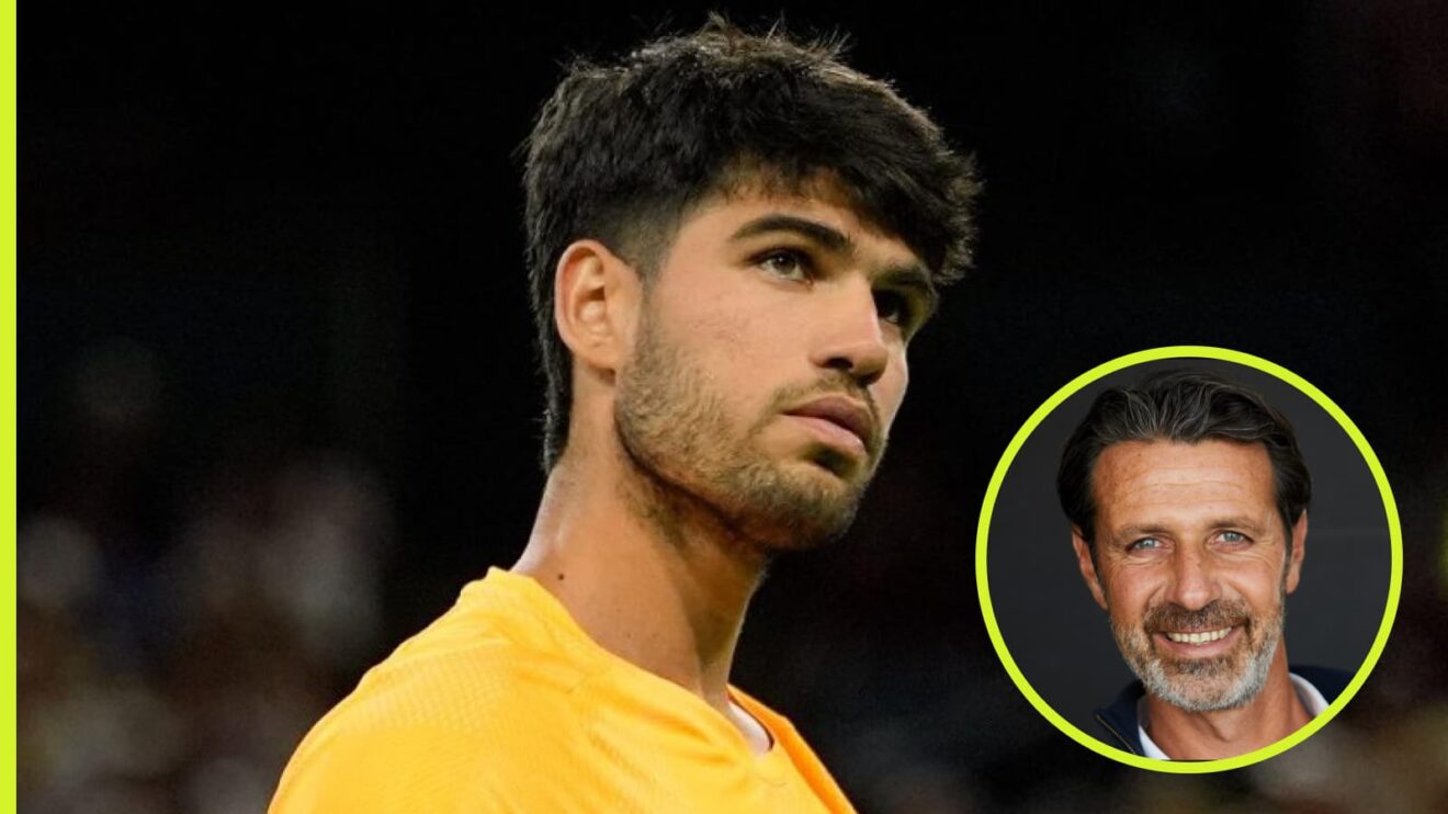 Carlos Alcaraz and Patrick Mouratoglou