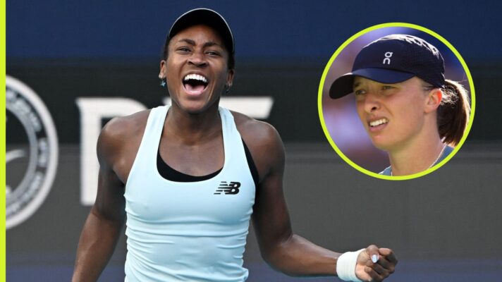 Coco Gauff and Iga Swiatek