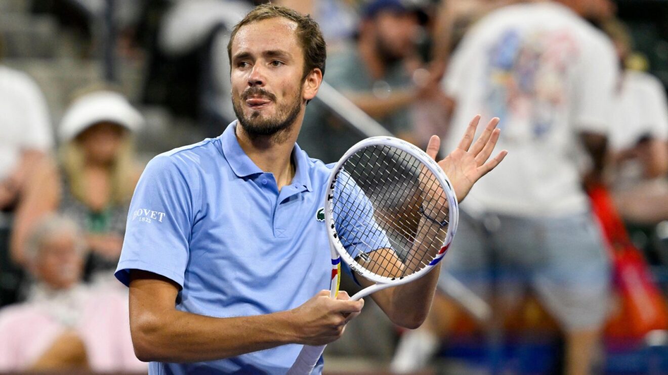 Daniil Medvedev in Indian Wells